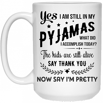 15 oz. White Mug