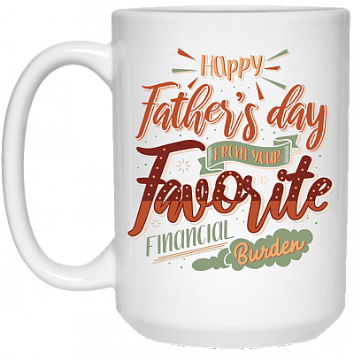 15 oz. White Mug