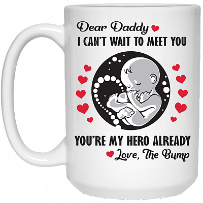 15 oz. White Mug