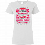 Some Mothers Be Like I Need A Break But Don't Trust A Soul Ladies T-Shirt - Premium Ladies Triblend Dolman Sleeve Shirt