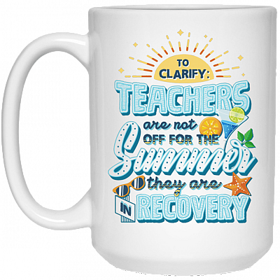 15 oz. White Mug