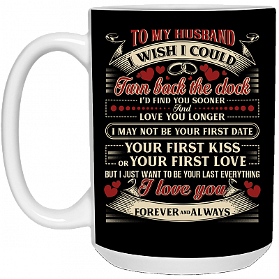 15 oz. White Mug