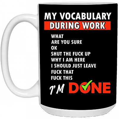 15 oz. White Mug