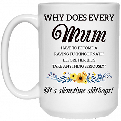 15 oz. White Mug