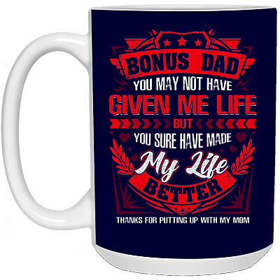 15 oz. White Mug