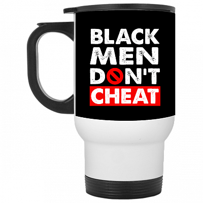 14 oz. White Travel Mug