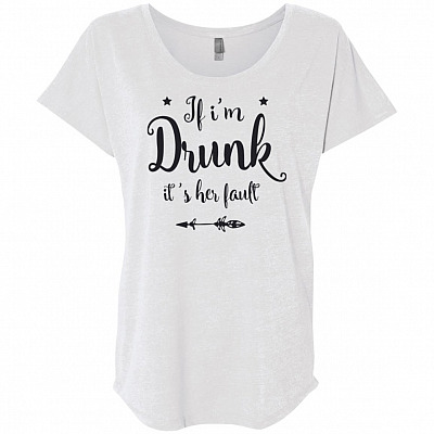 Ladies Triblend Dolman Sleeve