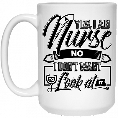 15 oz. White Mug