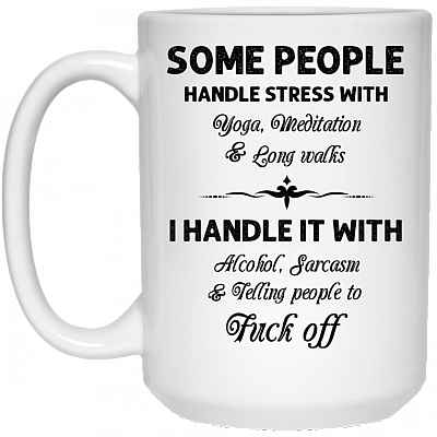 15 oz. White Mug