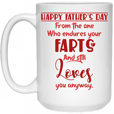 15 oz. White Mug