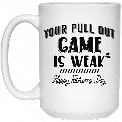 15 oz. White Mug