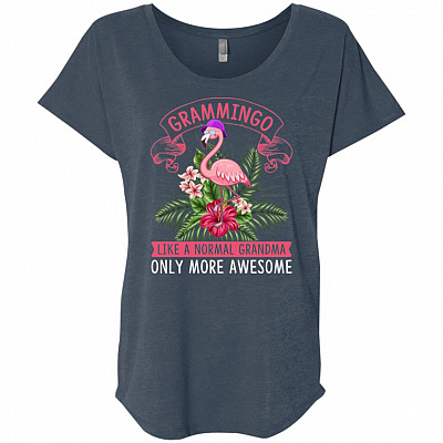 Ladies Triblend Dolman Sleeve