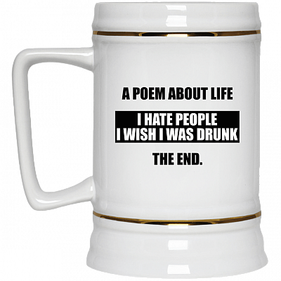 22 oz. Beer Stein