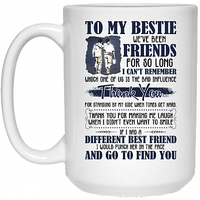 15 oz. White Mug