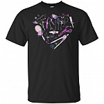 Floral Hair Style Stylist Flower T-Shirt - Fun Hair Stylist Barber Shop Tools Floral Gift Idea Tee Shirt
