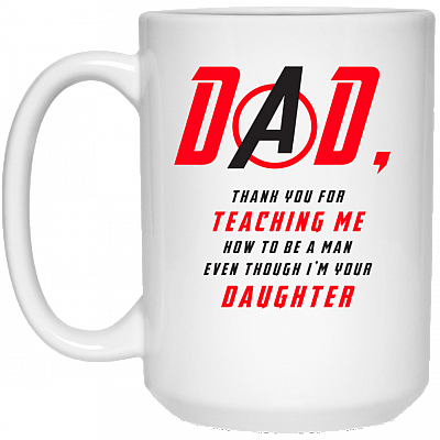 15 oz. White Mug