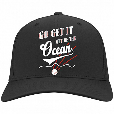 Go Get It Out Of The Ocean Hat - What Muncy Says He Yelled Back At Bumgarner As He Rounded The Bases On His Homer Twill Cap