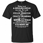 Thinking I'm Just A Spoiled Child Was Your First Mistake I'm A Spoiled Grandson T-Shirt For Kids