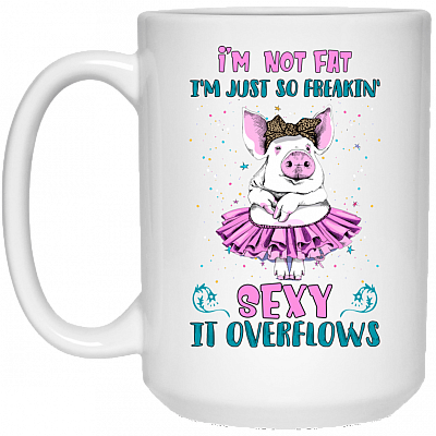 15 oz. White Mug