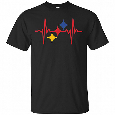 $teelers Heartbeat Shirt - Football T-Shirt