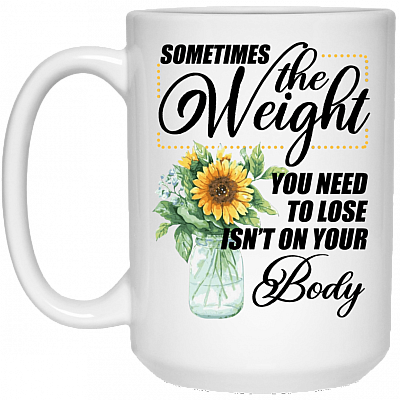 15 oz. White Mug