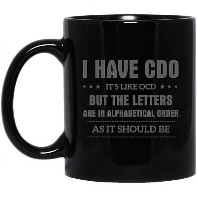 11 oz. Black Mug