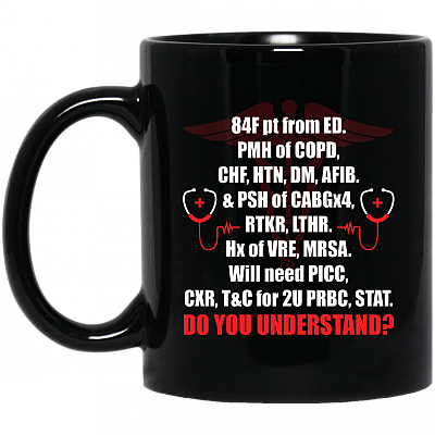 11 oz. Black Mug