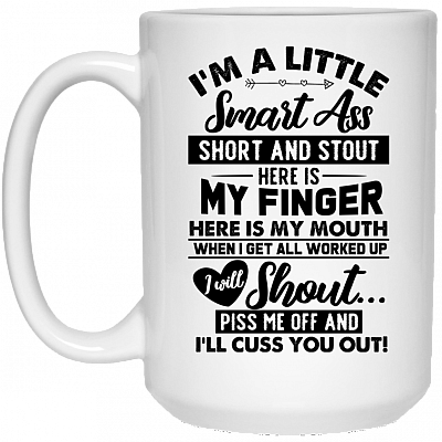 15 oz. White Mug