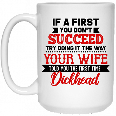 15 oz. White Mug
