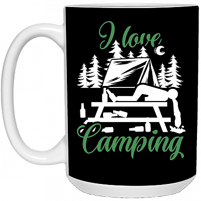 15 oz. White Mug