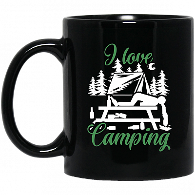 11 oz. Black Mug