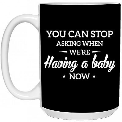 15 oz. White Mug