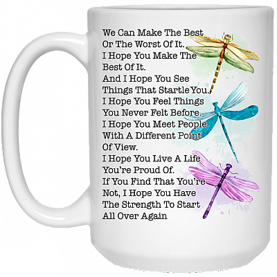 15 oz. White Mug