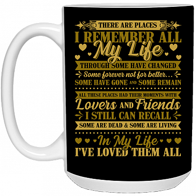 15 oz. White Mug