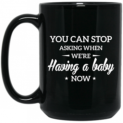 15 oz. Black Mug