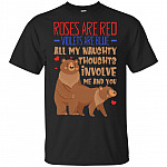 All My Naughty Thoughts Involve Me & You T-Shirt - Funny Saying Shirt