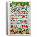 We're Gonna Press On And We're Gonna Have The Happiest Christmas Framed Canvas - Unframed Poster