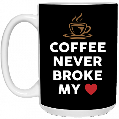 15 oz. White Mug