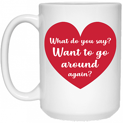 15 oz. White Mug