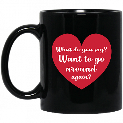 11 oz. Black Mug
