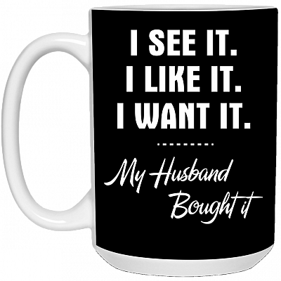 15 oz. White Mug