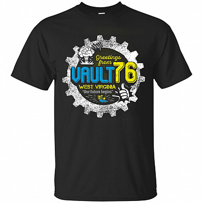 Vault 76 Greetings from West Virginia Our Future Begins T-Shirt
