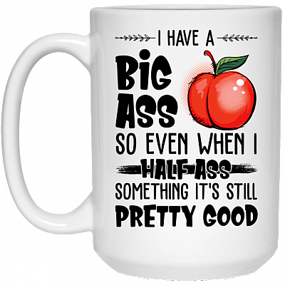 15 oz. White Mug
