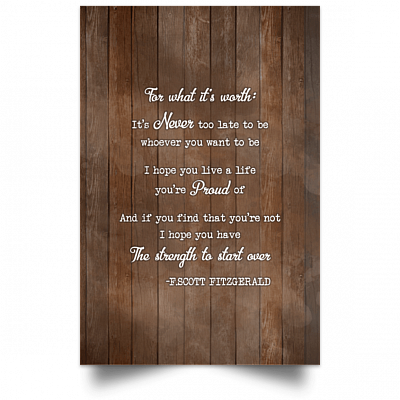 Unframed Poster