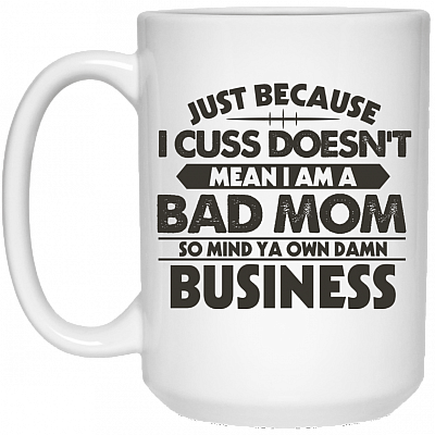 15 oz. White Mug