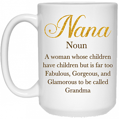 15 oz. White Mug