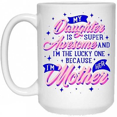 15 oz. White Mug