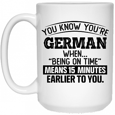 15 oz. White Mug