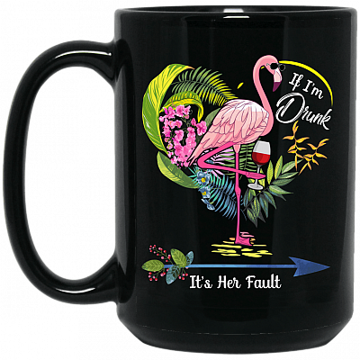 15 oz. Black Mug