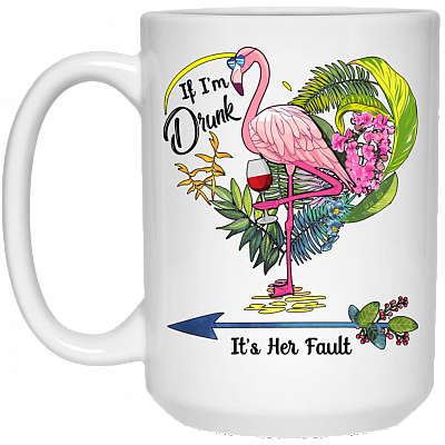 15 oz. White Mug